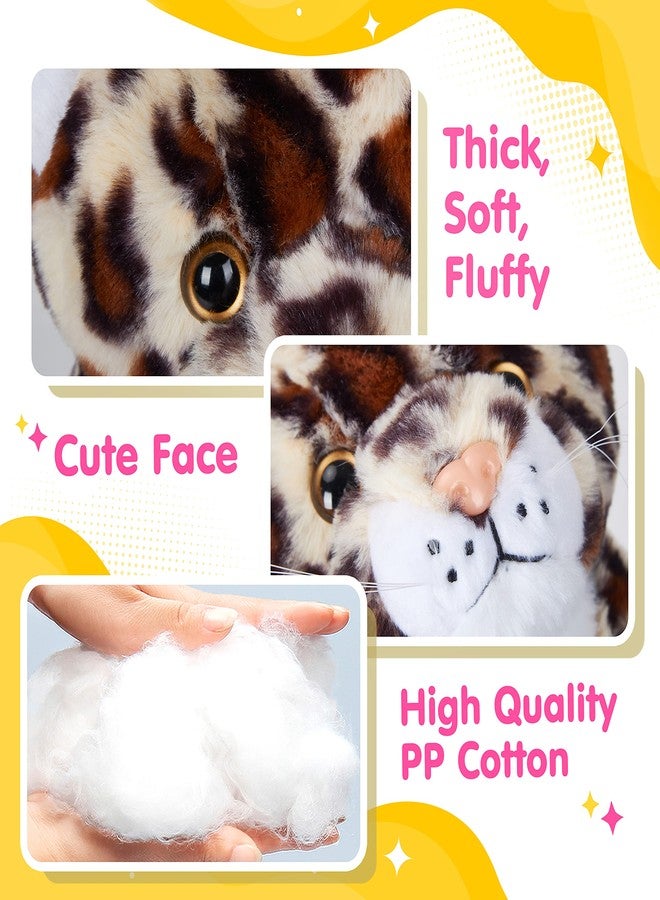 BSTAOFY 10’’ Light up Cheetah Stuffed Animal, Plush LED Leopard Plush Night Light, Companion Bedtime Jungle Toys Glow Afraid of Dark, Valentines Birthday for Toddler Kids Boys - Image 5